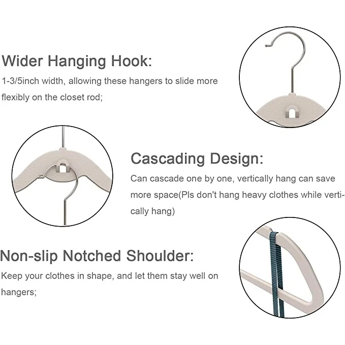 Velvet Clothes Hangers