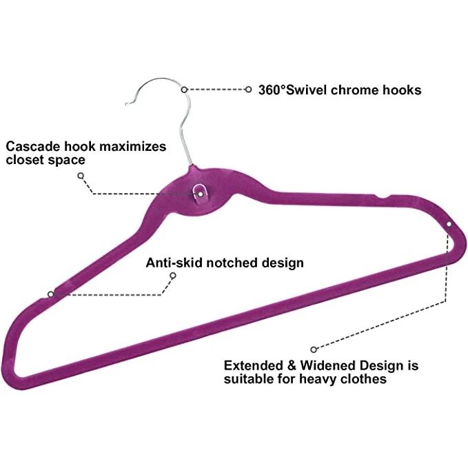 Velvet Clothes Hangers