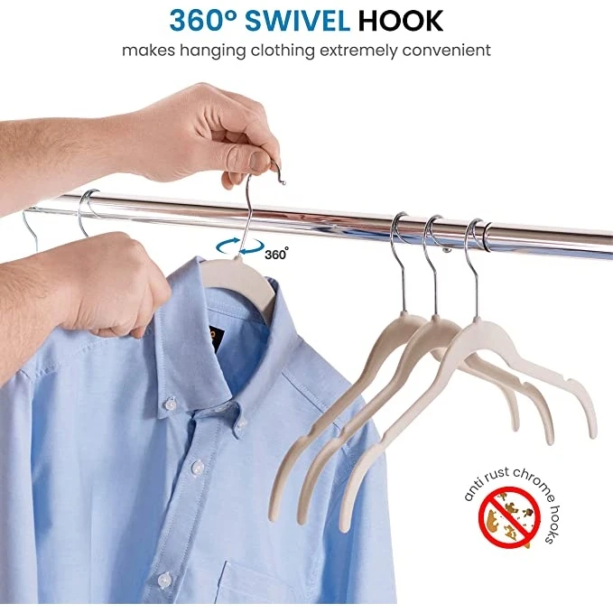 Velvet Clothes Hangers