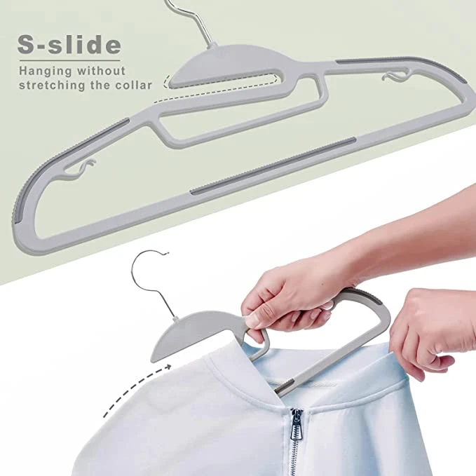 PET Rubber Coated Garment Hanger