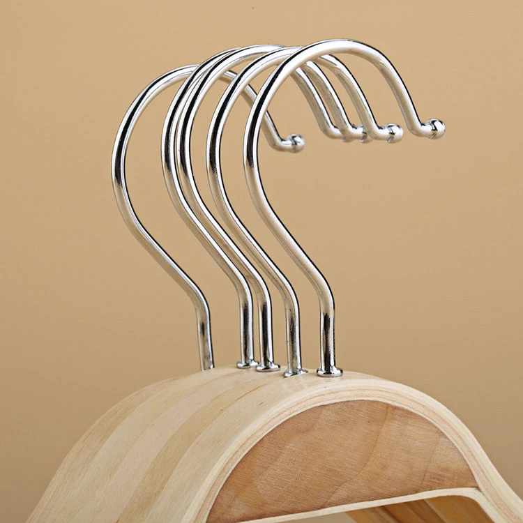Laminated Wood Curved Non-Slip Hanger