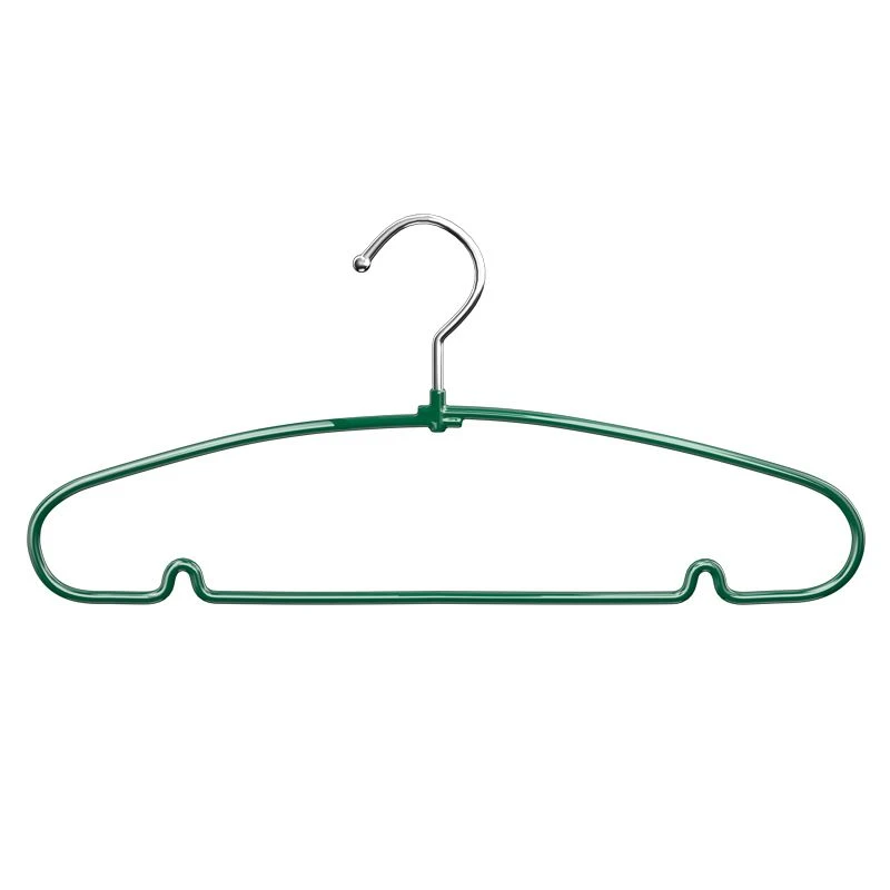 Curved Seamless Dip-Coated Hanger (with Shoulder Notches)