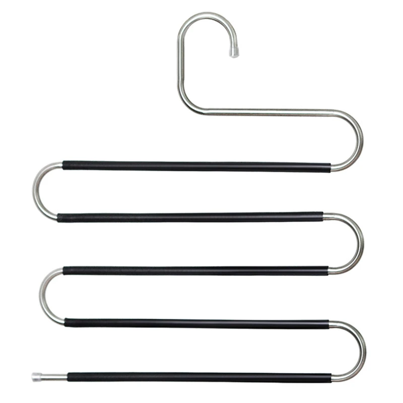 S-Shaped Multi-Layer Foam Non-Slip Trouser Hanger