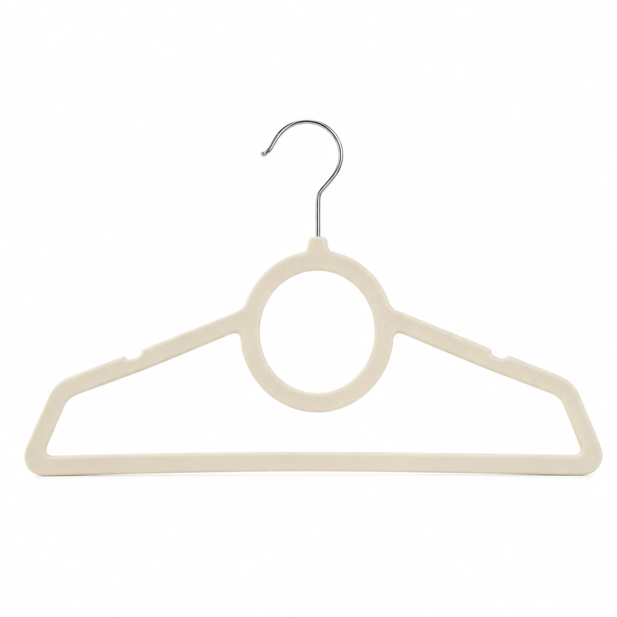 Cloud-Shaped Flocked Hanger