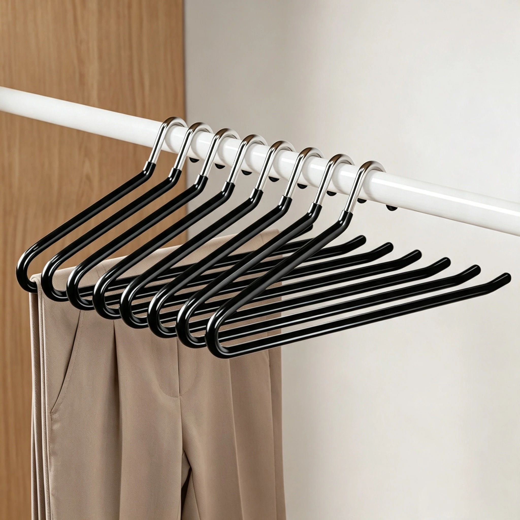 Z-Shaped Reverse-Hook Trouser Hanger