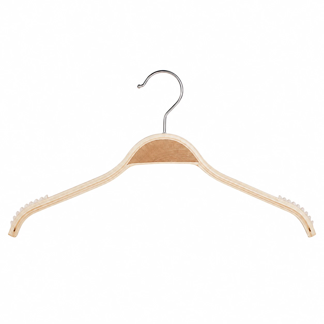 Laminated Wood Curved Non-Slip Hanger