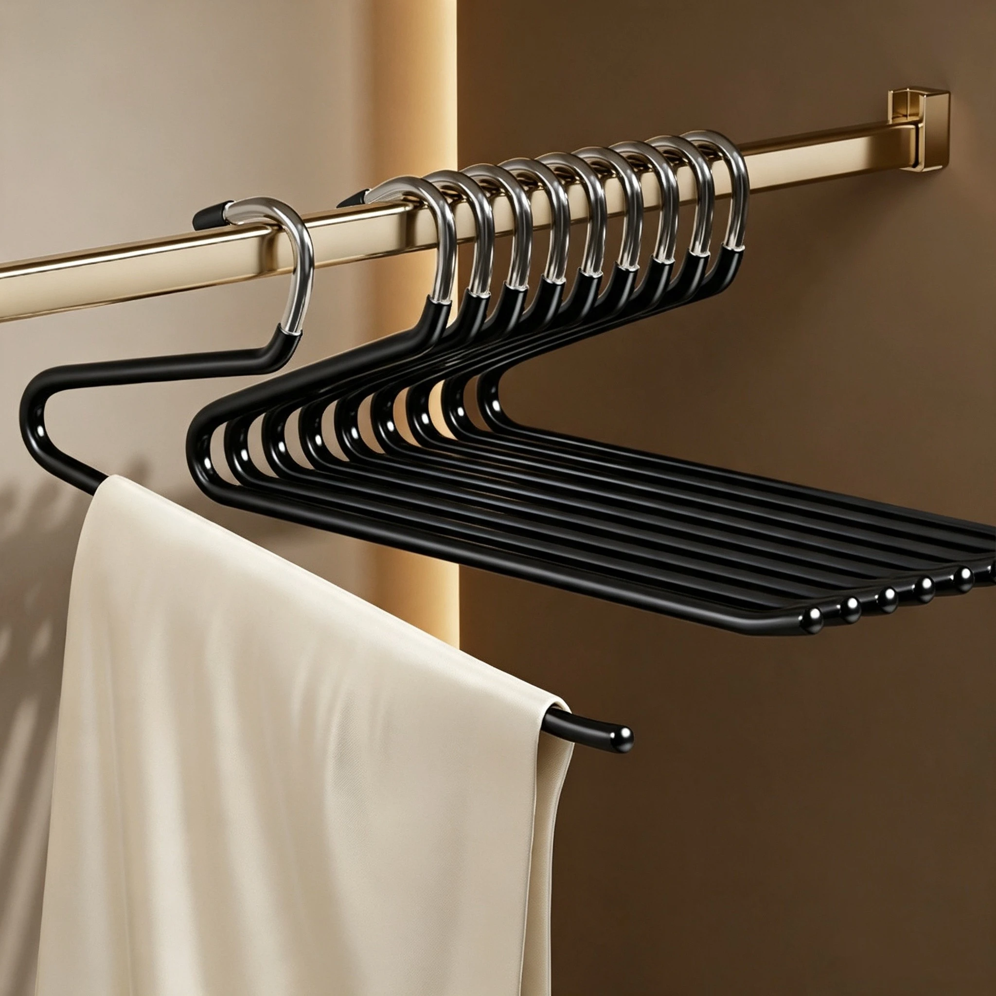 Z-Shaped Reverse-Hook Trouser Hanger