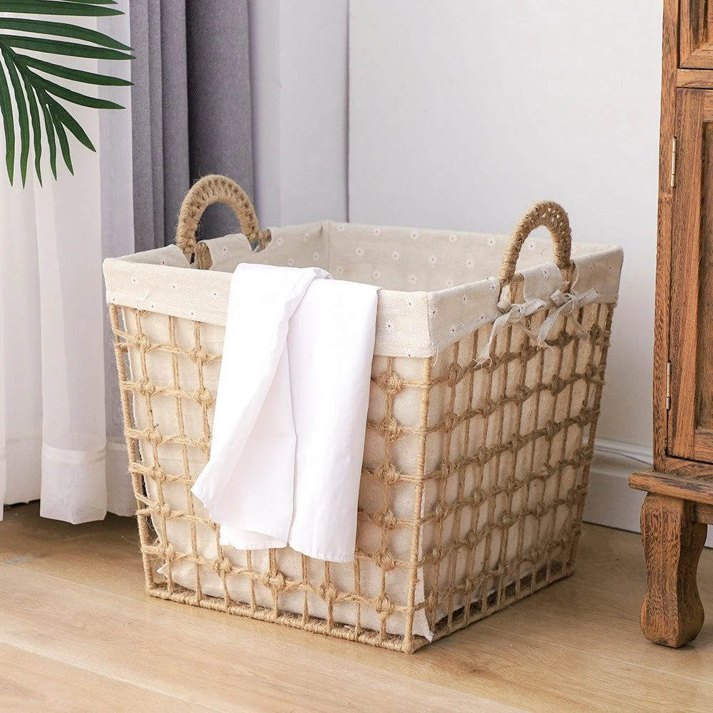 Rattan Laundry Storage Basket