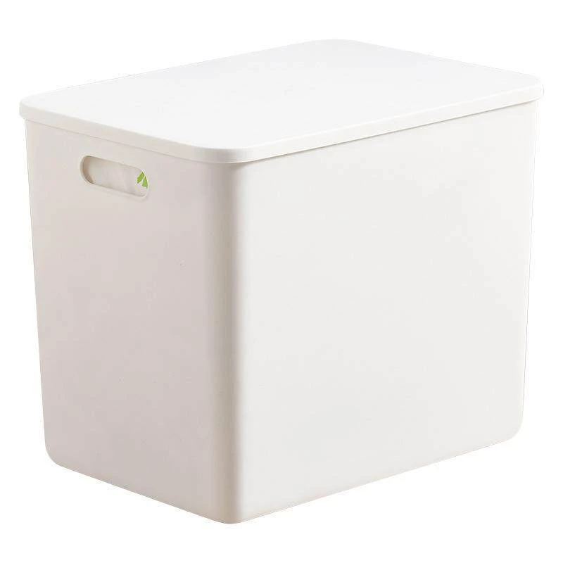 Matte Plastic Storage Box with Lid