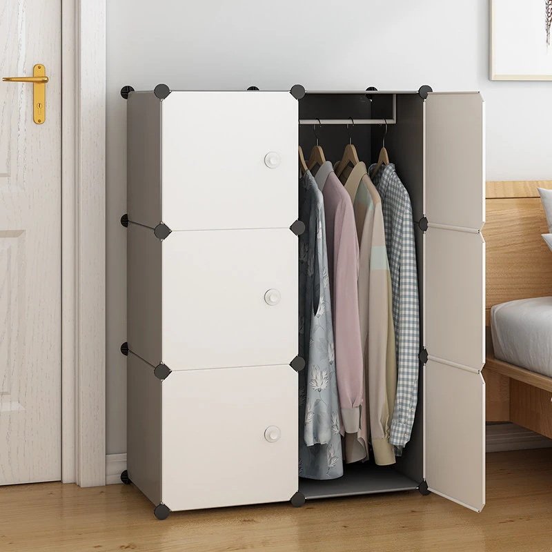 PP Plastic Modular Assembled Storage Cabinet