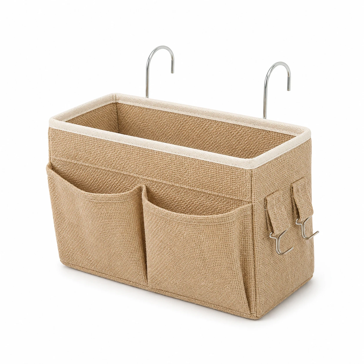Cotton Linen Desktop Hanging Storage Organizer