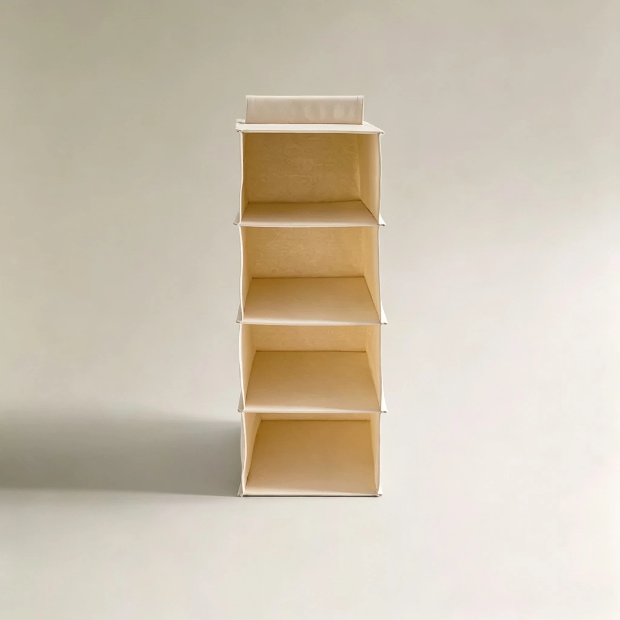 4-Tier 3D Fabric Hanging Storage Organizer